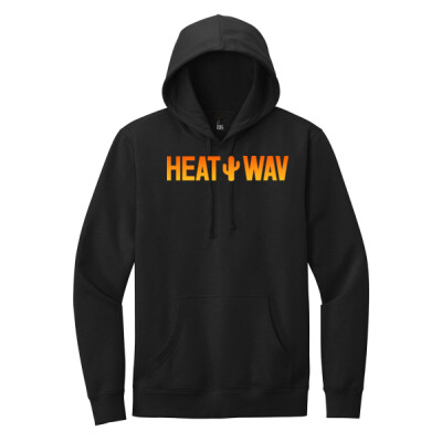 Adult Cotton Fleece Hoodie - cactus Thumbnail